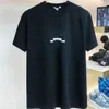 Mesn t-shirt herr casual tryck kreativ t-shirt andningsbar kort ärm brev man kvinna lös mode topp