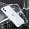 Clear Acrylic TPU PC PC Frackproof Phone for iPhone 15 14 13 12 Mini 11 Pro Max XR XS 6 7 8 Plus Samsung Note20 S20 S21 Ultra A12 A22 A32 A52 A72 S21FE