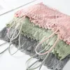 Bustiers Corsets One-Shoulder Round Lace Sling Lap Chest Solid Color Tube Top Beauty Back Rrimer with幅約30cm材料Spandexbu