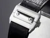 Watcher Watch Men's Watch 43 ملم مع ADLC مطلي بالفولاذ المقاوم للصدأ من الفولاذ المقاوم للصدأ ADLC بالكامل أوتوماتيكي ساعة ميكانيكية من الزجاج الزجاجي.