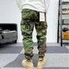 Men's Pants Mens Pants Camouflage Harem Joggers Men Cargo Pants Hip Hop Casual Pockets Sweatpants Male Oversized Trousers men pants 230309