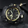 Original shock watch Digital Sport Quartz Unisex 1000 Watch Solar Large Dial Full Feature LED World Time GWG Oak Series