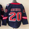 Джерси Custom нью -йоркский хоккей мужчина 10 Артеми Panarin Jerseys 20 Крис Крейдер Адам Фокс 24 Каапо Какко 13 Алексис Лафренер 93 Мика Зибанеж