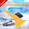 New Durable Car Snow Shovel 2 In 1 Car Windshield Snow Removal Scraper Ice Shovel Window Cleaning Tool Film Tools for Car