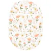 Sängkläder sätter spädbarnsbyte täcker söta blommor bomull mjuk premium baby lounger avlägsnande slipcover för född solstol täckning 230309