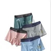 Underpants Men's Boxers Teenagers Underwear Male Students Puberty Cotton Pants Are A Kind Of Printed High Fashion