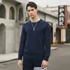 Cotton 100 Drape High Quality Weight 420g Round Neck Pullover Sweater Large Men's Casual in Spring and Autumn