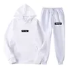 Męskie dresy Savage Mężczyźni Kobiety Bluzy Tracksuit Hoodies Casual Long Rleeve Pollover Spods Suit Upodleń Hooded Sportswear Dwuczęściowe zestawy 230308