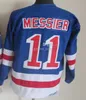 Maglie da hockey NY vintage personalizzate 11 Mark Messier 99 Wayne Gretzky 68 Jaromir Jagr 2 Brian Leetch Stitched Uniforms retrò blu navy bianco