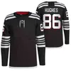 Maglie da hockey personalizzate Jack Hughes Alternate Authentic Pro Black N Devils Nico Hischier P K Subban Ice Hockey Jersey