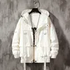 Mens Jackets Drop Streetwear Spring Man Safari Style Harajuku Black Windbreaker Male Pockets Oversize 230309