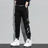 Pantaloni da uomo Cargo Uomo Harajuku Moda giapponese Jogging Militare Techwear Corsa Streetwear Tuta sportiva maschile Pantaloni sportivi Hip Hop Punk