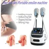 Portabel Hiemt Emslim Body Slimming Machine Fat Borttagning Mage Abdominal Muskler Byggföretag ABS EMS MUSCLE STIMULATHER233