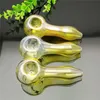 Yellow glass pipe IN STOCK glass pipe bubbler smoking pipe water Glass bong