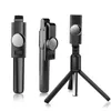 Fashion K10 اللاسلكي بلوتوث ، عصا سيلفي قابلة للتمديد لـ iPhone Samsung Xiaomi Phone Mini Tripod Monopod مصراع مونوبود