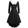 Abiti casual Nowsaa Autunno Inverno Donna Natale Peluche Sexy Xmas Hem Dress Costume Girl Cute Sling Vestidos irregolari