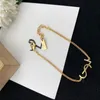 سوار سلسلة رسائل النساء مع ختم Gold Gold Classic Bracelets Gift for Love Girlfriend