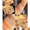 Eye Shadow Maquillage Makeup 12Color/Set Eyeshadow Palette Geaimei California Love Pressed Powder Net Wt.12x0.90g Drop Leverans Heal DHVN5