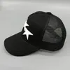 Bollkåpor lyxiga designer hattar mode broderi bokstäver trucker cap