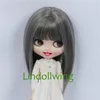 Doll Accessories 9-10 inch Blyth Wig Short Straight Collection Hair 230309
