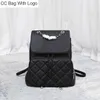 CC Bag Outros Sacos Clássico Caviar Couro Business Affinity Mochila Sacos Italiano Cordão Balde Elegante Design Feminino Luxo Ao Ar Livre Sacoche Turn Lock Handb