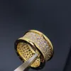 Anéis BUIGARI FIOREVER anel de designer para mulher casal para homem diamante babysbreath Banhado a ouro 18K reproduções oficiais T0P presente requintado de qualidade 053