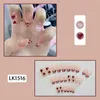 False Nails Nail Tips Press On Fake Wearable Star Butterfly Crystal Love Heart With Jelly Stickers Long Glitter