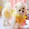 Dog Apparel Clothes Teddy Schnauzer Pomeranian Chihuahua Bichon Frise Cute Pet Comfortable And Casual Daisy POLO Skirt