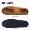 Chaussures habillées DEKABR printemps été hommes mocassins confortables chaussures plates décontractées hommes respirant SlipOn en cuir souple chaussures de conduite mocassins 230309