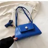 Evening Bags French Texture Shoulder Bag For Women 2023 Summer All-match Solid Color Underarm Pack Square Fashion Handbag