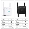 Routery bezprzewodowe WIFI Repeater Extender 2.4G/ 5G WI-FI BOOSTER 300/1200 MBPS Wzmacniacz duży router Sygnał Sygnał Sygnał AC Ultraboost J230309