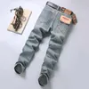 Men's Jeans 2023 Comfort Straight Denim Pants Men's Business Casual Elastic Male High Quality Trousers Big Size 40