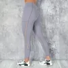 Kadın Taytlar Svokor Fitness Kadın Taytlar Kadın Yüksek Bel Cep Egzersiz Leggins Moda Günlük Taytlar Mujer 3 Renk 230309