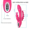 Vibrators cross-border e-commerce Ole G dot three-headed vibrator backyard women's masturbator sex toys manufacturers drop shipping sex toys