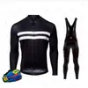 Hunting Jackets Custom Professional Long Sleeve Cycling Suit For Men Quick Dry Team Jersey Top Bib Pants MTB Bike Clothing