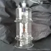 ガラス水筒の喫煙パイプスリーレイヤー卸売ボンズオイルバーナーパイプ