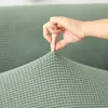 Stuhlabdeckungen Jacquard Solid Sofa Protector für Wohnzimmer Couch Deckel Eckbezug L Form 1/2/3/4-Sitzer