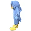 High Quality Gray Long-Haired Owl Mascot Costume Halloween Christmas Fancy Party Dress Cartoon Character Outfit Suit Carnival Unisex Adults Outfit