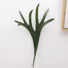 Decorative Flowers Pography Props Single Piece Simulation Deer Antler Leaf Plant Wall Material Succulent Plastic Water Grass