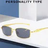 10％オフ高級デザイナーNew Men's and Women's Sunglasses 20％オフヒョウヘッドフルフレームスクエアファッション光学フレームサングラススカジア