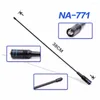 Walkie Talkie 100pcs NAGOYA NA-771 Dual Wide Band VHF/UHF 144/430MHz Handheld Radio Soft Antenna SMA-F Female Black J6106A Eshow