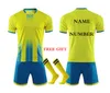 Set da corsa Custom Uomo Bambini Maglie da calcio Suit Ragazzi Divise da calcio Futebol Set di magliette Kit da calcio Bambini Ragazze Abbigliamento sportivo Abbigliamento 230309