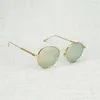 Top Diseñador de lujo Gafas de sol 20% de descuento Vintage Oval Hombres Gafas transparentes Mujeres Accesorios Lectura Marco de metal Gafas Gafas para club al aire libreKajia