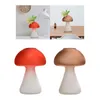 Vases minimaliste fleur Vase champignon en forme d'ornements maison centres de table pendaison de crémaillère Pot chambre tiges bouquet intérieur