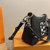Luxurys axelväska varumärken två i en designer handväska söm läder damkedja messenger grossist