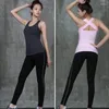 Active Pants 2023 Women Yoga Leggings Gym Sport Fitness Woman Workout Legg Ladies Black Dropship