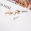 Stud Earrings Punk Cool Gun Pistol Ear Hypoallergenic Gothic Hip Jewelry For Women 2023 Party Earring Jewl Gifts