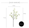 Decorative Flowers High Quality Mistletoe Artificial Plants Simulation Leaves Fake For Home Living Room Wedding Decoration DIY Arrangement