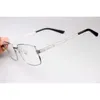 Luksusowe projektant wysokiej jakości okulary przeciwsłoneczne 20% zniżki na trend Pełna krótkowzroczność CT0203 Ultra Light Pure Titanium Business Kieliszki Półka 0041 może być wyposażona w starzenie się