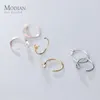 Boucles d'oreilles créoles Huggie Modian scintillant Zircon Mini couronne mignonne boucle d'oreille pour les femmes mode 925 en argent Sterling crochet bijoux fins accessoires